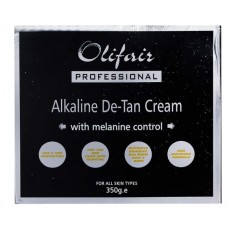OLIFAIR Alkaline De-Tan Cream, White, 350 grams